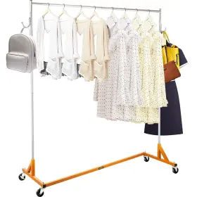 Syz6016518011bjwov0 Vevor Z Rack Industrial Grade Base Garment Height Adjustable Rolling