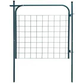 142292 Vidaxl Garden Fence Gate 39.4 Inch X39.4 Green