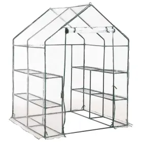 46914 Vidaxl Greenhouse Grow House For Plant Growing Green With 8 Shelves