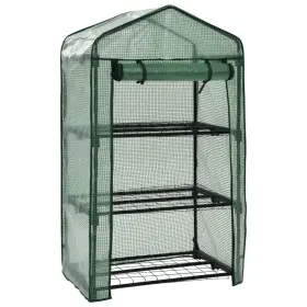 46917 Vidaxl Greenhouse Grow House Green For Outdoor Plant Growing 3-tier