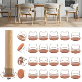 B0cwk6kxmv Violibar 24pcs Upgraded Silicone Chair Leg Floor Protectors For Hardwood Floors Furnitur