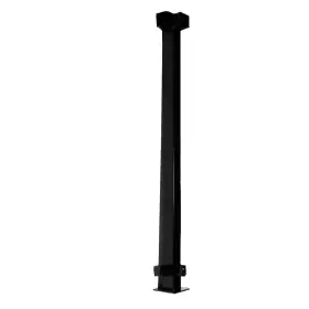 Pb5805xb Vista 36 Inch H X 2 W Black Aluminum Level Rail 90 Corner Post For Railing