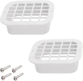 Vyh 445055080080 3 Inch X 4 Rain Gutter Downspout Drop Outlet With Filter For K Style Gutt