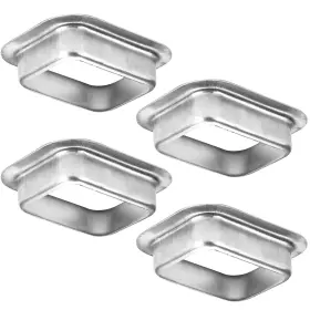 Vyh 683709403541 3x4 Aluminum Downspout Drop Outlet K-style 4 Pack