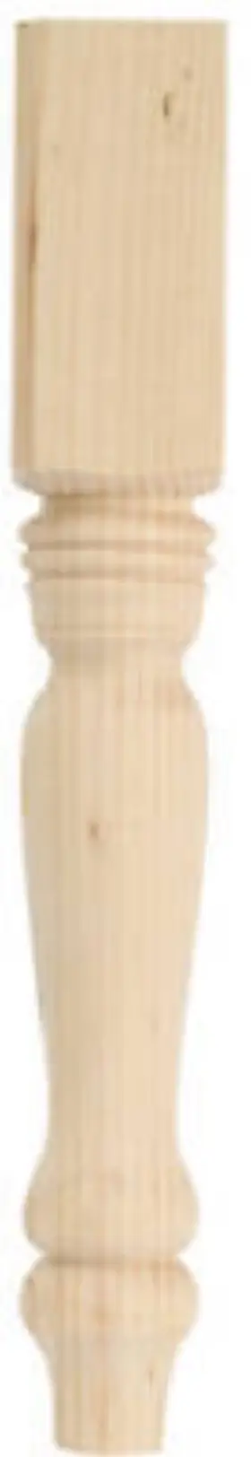 2921 Waddell Country Pine Table Leg 29 Inch