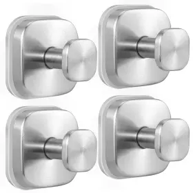 B0fms9n7ks Warlve Suction Cup Hooks For Shower - Reusable No-drill Mounting Tow