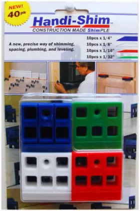 Hs4010a Watman Inc Handi-shim 40-pc. Assortment