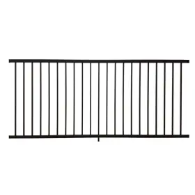 Cbr-b36-a8 Weatherables Stanford 36 Inch H X 96 W Textured Black Aluminum Railing Kit