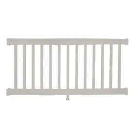 Wtr-thdv42-s8 Weatherables Railing Kit 3.5ft X 8ft Brackets Ex-interior Vinyl Uv Protected Tan