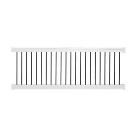 Wwr-thdba42-s6 Weatherables Bellaire 3.5 Ft. H X 6 W White Vinyl Railing Kit