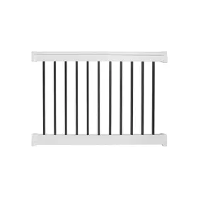 Wwr-thdva36-s4 Weatherables Deck Railing Systems 48 Inch X36 Structural Brackets Vynil Kit White