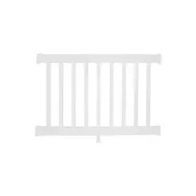 Wwr-thdw36-s4 Weatherables Vinyl Railing Kit 48 Inch X36 Outdoor Structural Water Resistant White