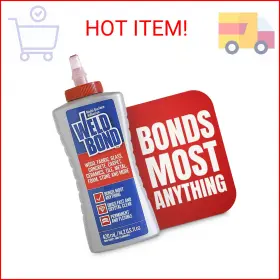 Weldbond 018717087870 Multi-surface Adhesive Glue Bonds Most Anything. Use As Wood Or O