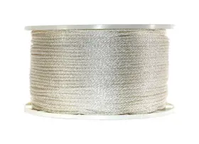 5220645 Wellington 3/16 Inch Dia. X 1000 Ft. L White Solid Braided Nylon Rope - Total