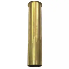 Westbrass 445012699621 1-1/2 Inch X 8 Brass Flanged Tailpiece Unfinished