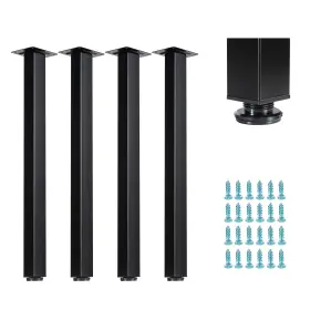B0c1yx2jjz Whuangkaka Wuhuangkaka 30 Inch Square Adjustable Metal Furniture Table Leg Heavy Duty