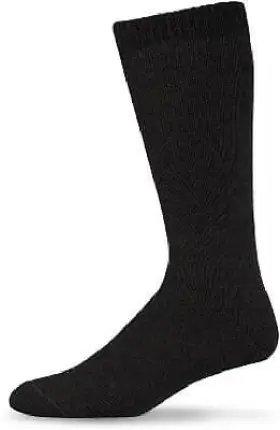 F2230-052-lg Wigwam Mills Inc 6 Pack Work Socks Thermal Black Mens Large