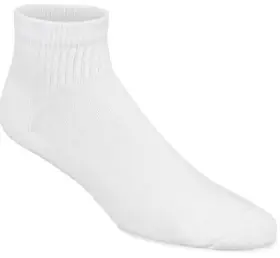 Wigwam S1168-051-md 12 Pack - Athletic Socks Quarter White Mens Medium 3-pk