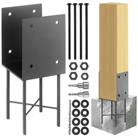 Wp-cfpb-8-2 Wocepu 2 Pack Heavy Duty Stainless Steels U-shape 8 Inch X8 Actually 7.5 X7.5 Wet