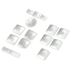 Gdr823247mbt Wodofo Gdr Inner Door Armrest Power Window Switch Button Sticker Trim Cover Compatible W