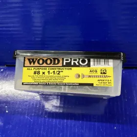 Ap8x112-1 Woodpro #8 X 1-1/2in Construction Screws 1lb Pack -205 Pieces