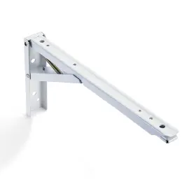 Bd1208 Woodriver Folding Shelf Bracket 8 Inch White Enamel Finish Pair