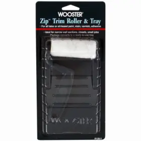 R138-3 Wooster Brush 3 Inch Zip Trim Roller/tray