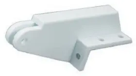 Wright Products 038462077841 Lanai Screen Door Jamb Bracket White - Fjbwh