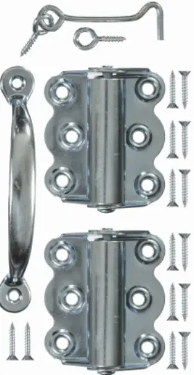 V29hzp Wright Products Wood Screen Door Hardware Set Zinc -