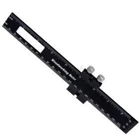 Wrpacttg 422076753750 Precision Pocket Ruler 8 Inches Woodworking Scribing T Track Layout Measuring