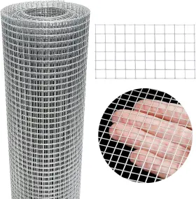 B0cwq6s7vb Wurjhsong Hardware Cloth 12 Inch X30ft 1/4 Galvanized 23 Gauge Wire Mesh Roll Chicken Fencing