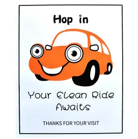 Xegi 717817360370 60 Pcs Orange Car Paper Floor Mats Disposable Cars Auto Vehicles
