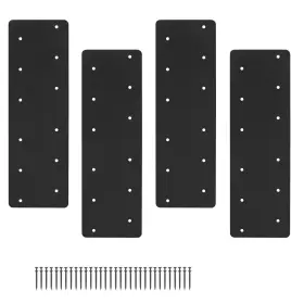B0cqtnm7fj Xihuwz 4 Pcs 16x5 Heavy Duty Straight Steel Flat Mending Brackets I Shape