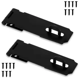 B0c8s23vvz Xiuying Feng 5-inch Hasp Latch 2 Pack Stainless Steel Padlock Lock For Doors Gates Cabinets O
