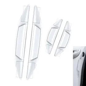 Xizfzt509yg-4ps Xizakee 4 Pcs Car Door Edge Guard Side Protector Self-adhesive Anti-colli