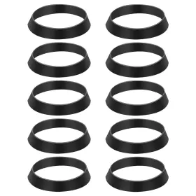 L0wxx5bg Xthrotsenk 588666 3 10 Pcs Seal Ring Silicone Washer Waste Pipe Rubber Gasket Black