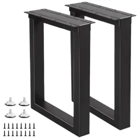 B0g196n4rf Y-cfhfc 19 Inch Metal Coffee Table Legs Black Heavy Duty Furniture For Diy