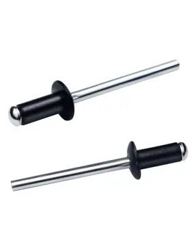 Yaayii Br-5/32 3/4-4 20mm-black Aluminum Blind Rivets 5/32 X 3/4 Inch - Pack Of 250 Dome Head Pop Co