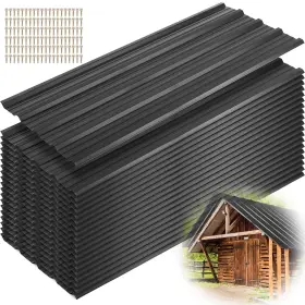 Xie-yaocom-2057 Yaocom 20 Pcs Metal Roofing Panels 43.3 Inch X 17.72 Corrugated Galvanized Steel Roof P