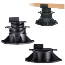 Lgzj01 Yaoyao Land 12pack Adjustable Deck Support Pedestal Foundation Base 2-3/8 Inch T