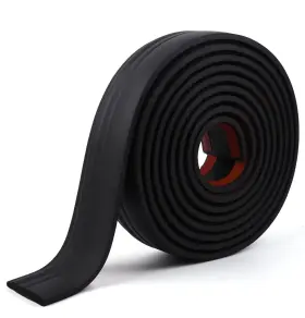 U357 Yefanxi 16.4ft Upgrade Peel And Stick Rubber Wall Base Molding Trim Flexible Baseboar