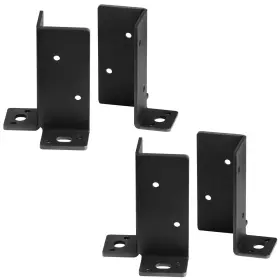 Mw216-b-t4 Yidu69q 4 Pcs Adjustable Split Post Anchor Base 8 Gauge For 4x4 6x6 8x8