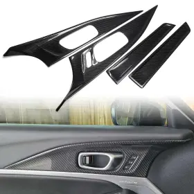 Dag003 Yipmotiv Genuine Carbon Fiber Window Switch Button Panel Cover For Integra A-spec De4