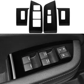 Rid001-01 Yojojoco 4pcs Inner Window Switch Panel Cover Compatible With Honda Ridgeline