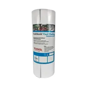 Ysfvw1050 York Vinyl Flashing 18 Inch W X 50 Ft. L White