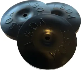Yw1.5inblk Yost Plastics 1.5 In Black Plastic Cap Washers By Use With Nails