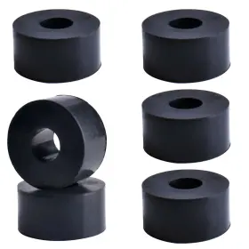 Yfrbws-001-4 Youfen Multi Purpose Rubber 3/8 Inch Id X 1 Od 1/2 Thickness Black Or Gray