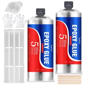 Ycca059 Yumcraft 5 Minute Epoxy Glue - Resin 3.4oz Fast Curing Clear 2 Part