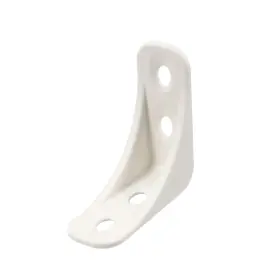 Zaplyte 041814113791 Shelf Cabinet Door Plastic Corner Braces 39x39x16mm Angle Brackets 50 Pcs
