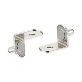 Zaplyte 619668228239 5mm Shelf Support Peg Bracket Pegs With Hole L-shaped 20pcs